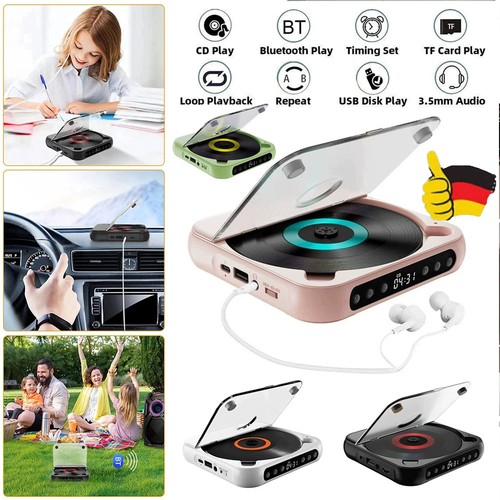 Tragbarer bluetooth player - tragbarer, cd-player