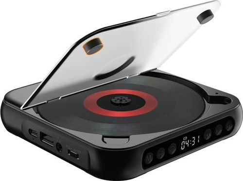 Tragbarer player mit - cd,