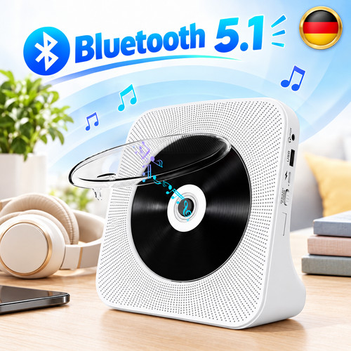 Player mit bluetooth hifi - cd,