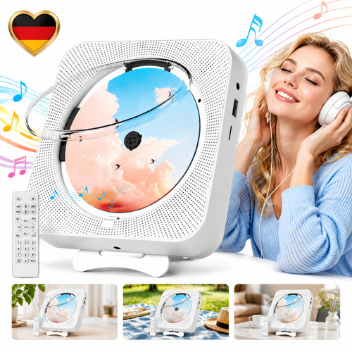 Wandmontierbarer player - wandmontierbarer, cd-player