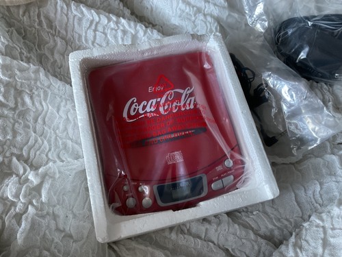 Coca cola discman portable - coca-cola, discman/