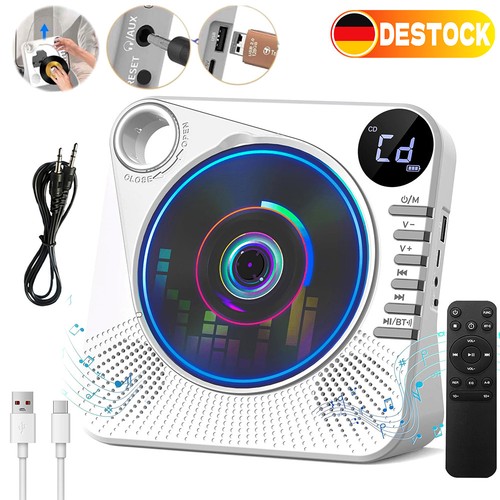 Tragbarer player bluetooth - tragbarer, cd